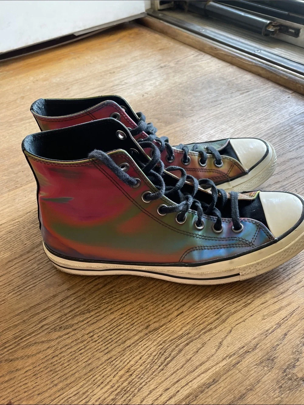 Converse Chuck Taylor All Star 70 Hi Spectrum Iridescent Size M 8.5/W 10